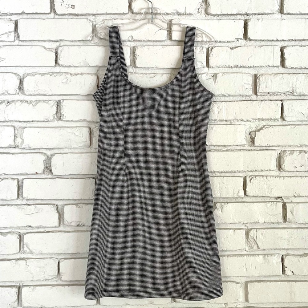 forever 21 black and white mini dress